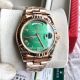 Replica Rolex Day-Date Rose Gold Watch Green Dial President Bracelet 36MM (5)_th.jpg